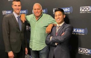 Tony as seen on KABC Radio