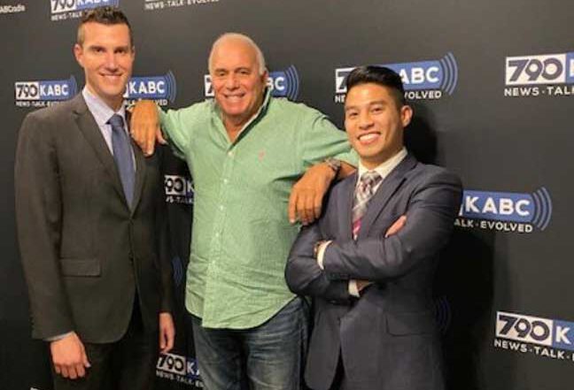 Tony as seen on KABC Radio
